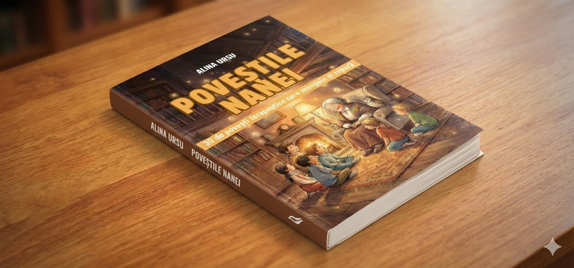 Poveștile Nanei – carte tipărită pe masă