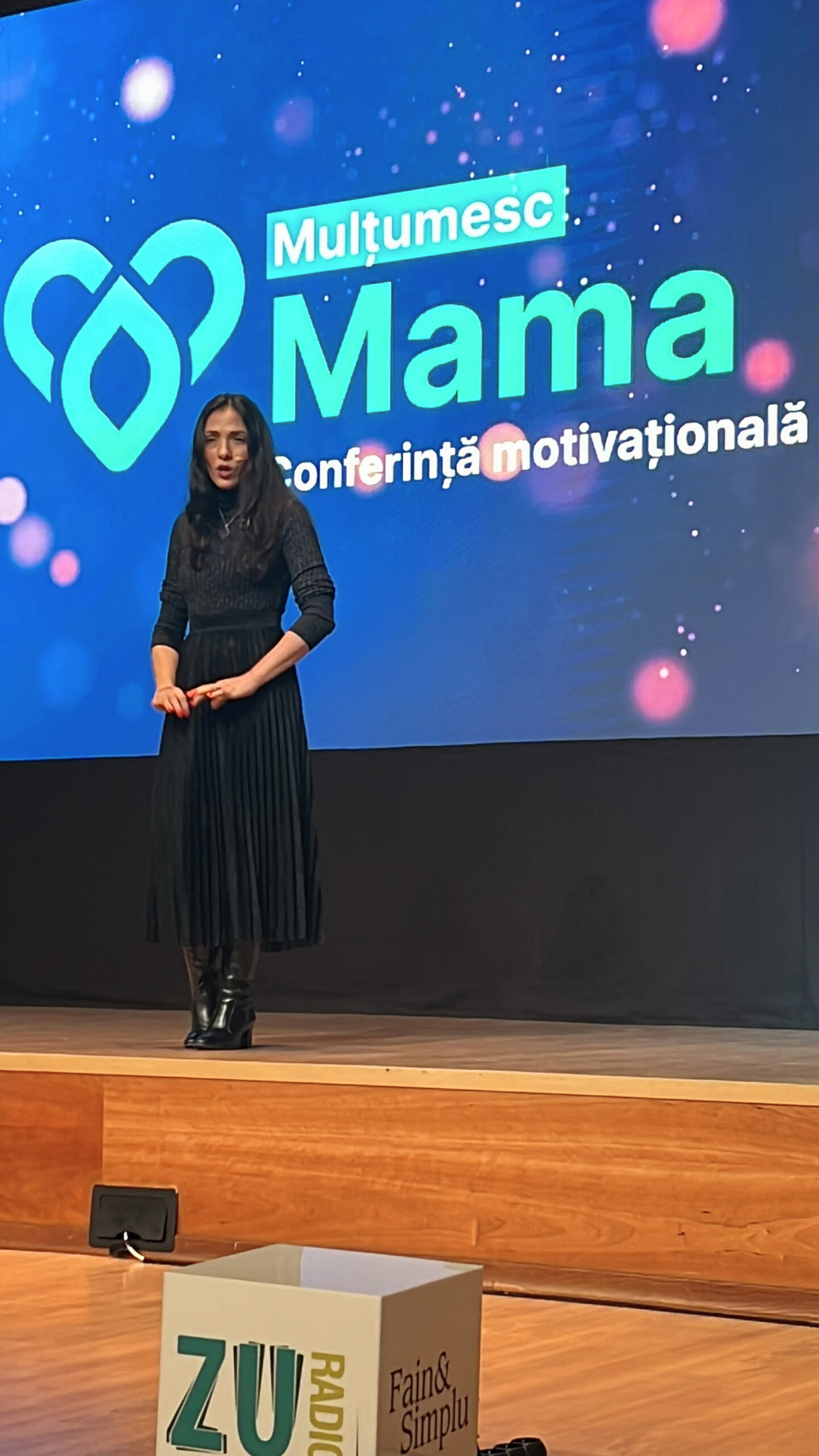 Alina pe scenă